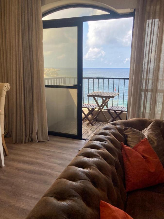 Beach Front High End Apartment, Direct Sea Views. Marsalforn Luaran gambar