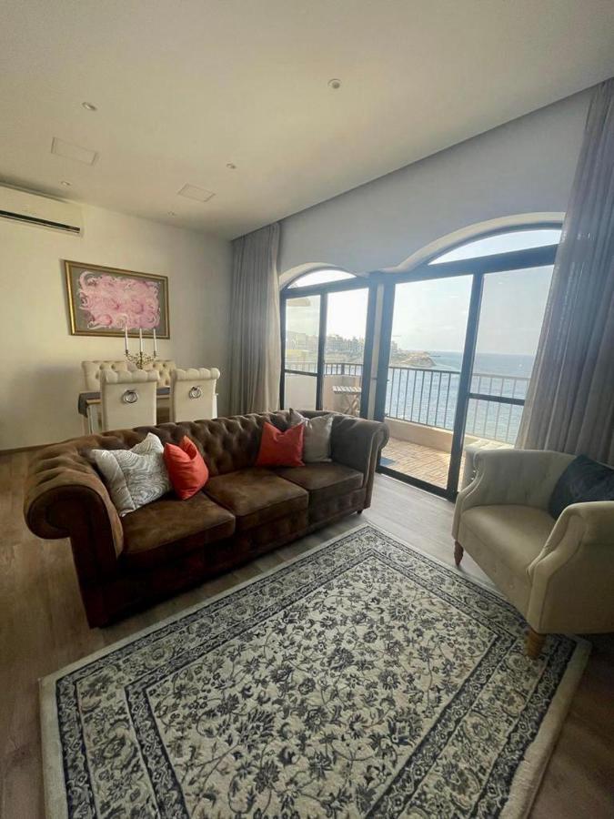 Beach Front High End Apartment, Direct Sea Views. Marsalforn Luaran gambar