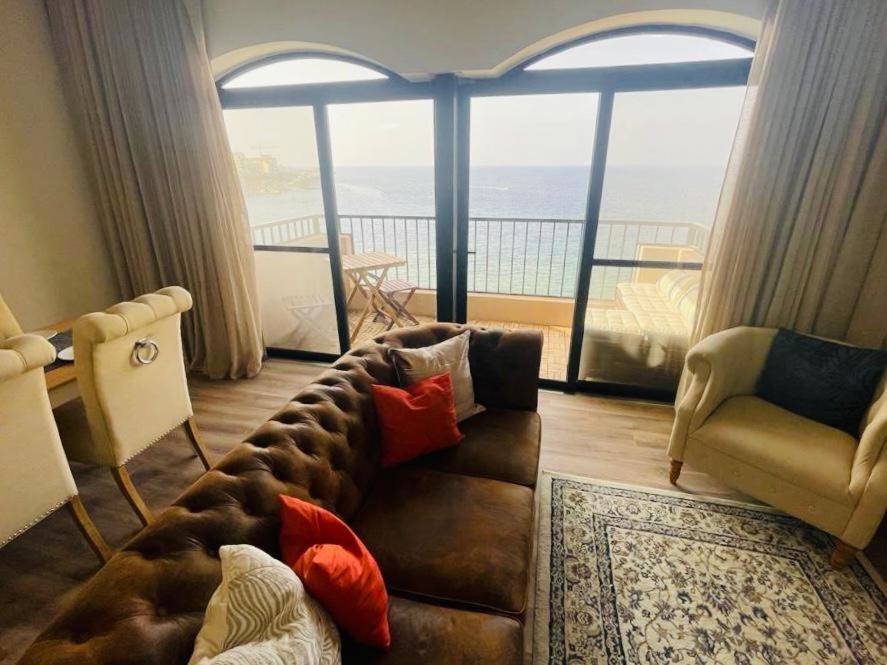 Beach Front High End Apartment, Direct Sea Views. Marsalforn Luaran gambar