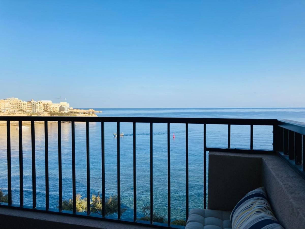 Beach Front High End Apartment, Direct Sea Views. Marsalforn Luaran gambar